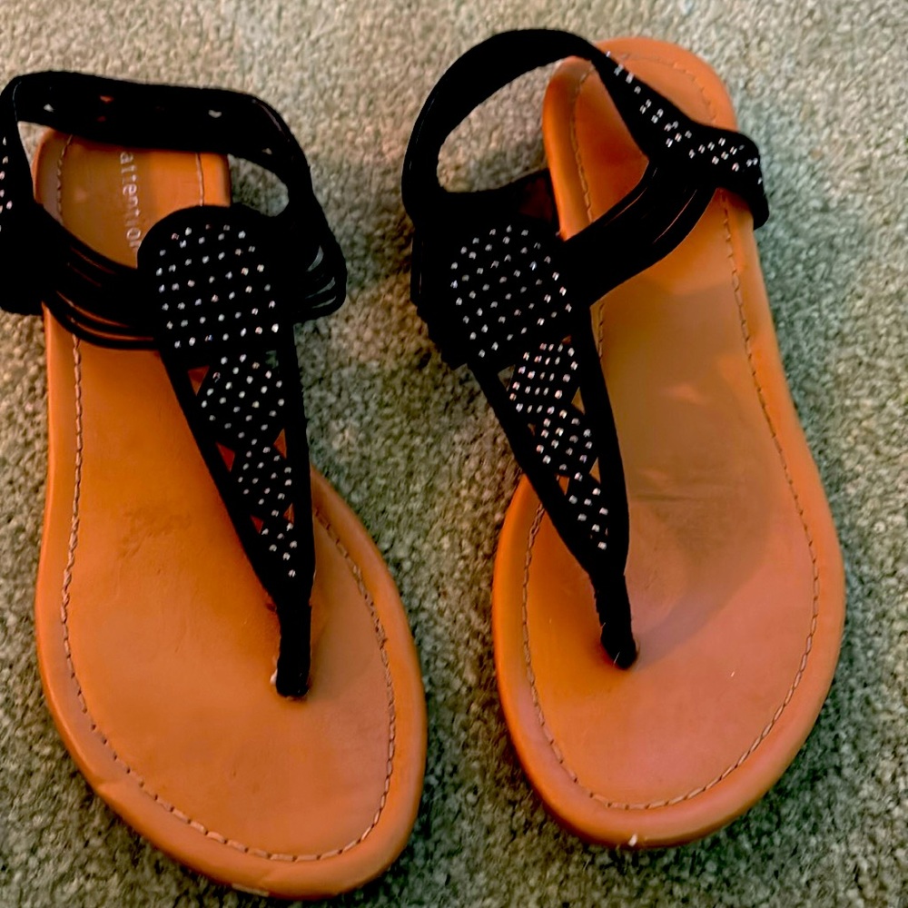 Black sandals